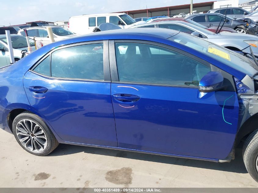 2015 TOYOTA COROLLA S PLUS - 2T1BURHE7FC344652