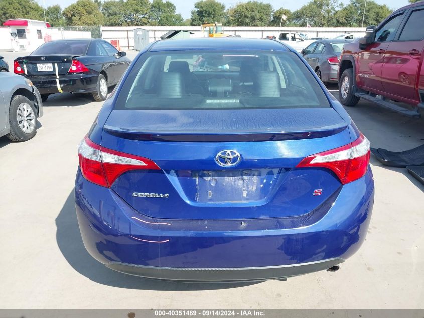 2015 TOYOTA COROLLA S PLUS - 2T1BURHE7FC344652