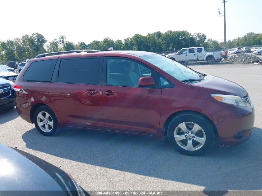 2013 Toyota Sienna Le V6 8 Passenger VIN: 5TDKK3DC1DS348918 Lot: 40351495