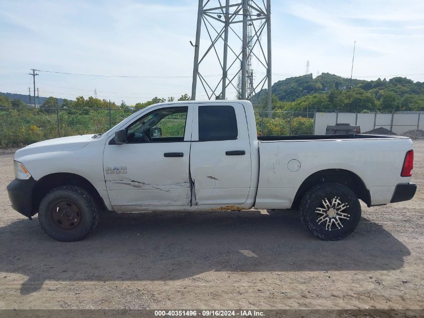 2017 Ram 1500 Tradesman Quad Cab 4X4 6'4 Box VIN: 1C6RR7FG4HS840378 Lot: 40351496