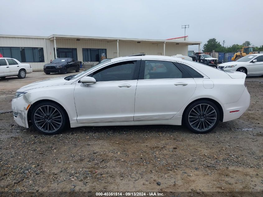 2016 Lincoln Mkz Hybrid VIN: 3LN6L2LU8GR627093 Lot: 40351514