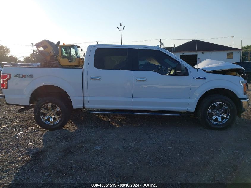 2018 Ford F150 Supercrew VIN: 1FTEW1EPXJKE90484 Lot: 40351519