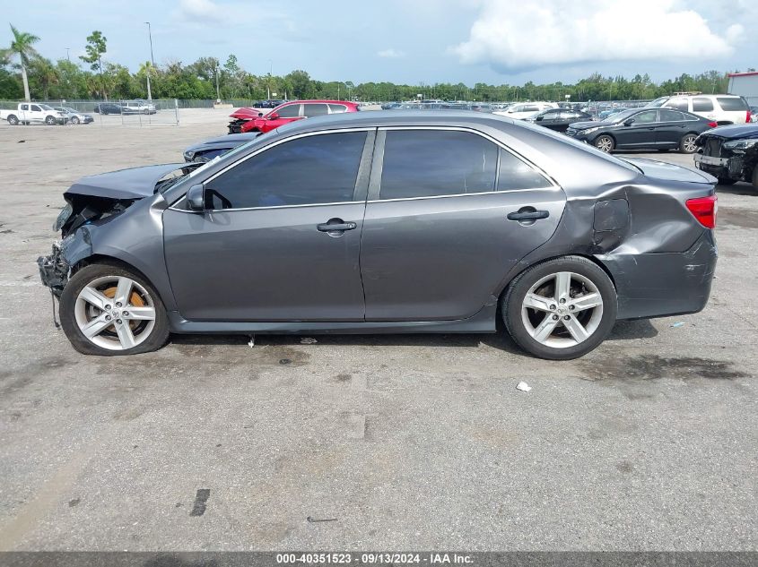 2014 Toyota Camry Se VIN: 4T1BF1FK1EU751402 Lot: 40351523