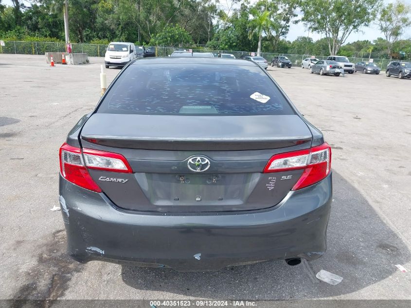 2014 Toyota Camry Se VIN: 4T1BF1FK1EU751402 Lot: 40351523