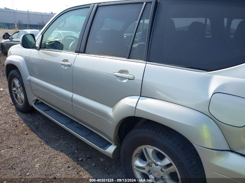 2005 Lexus Gx 470 VIN: JTJBT20X450090198 Lot: 40351525