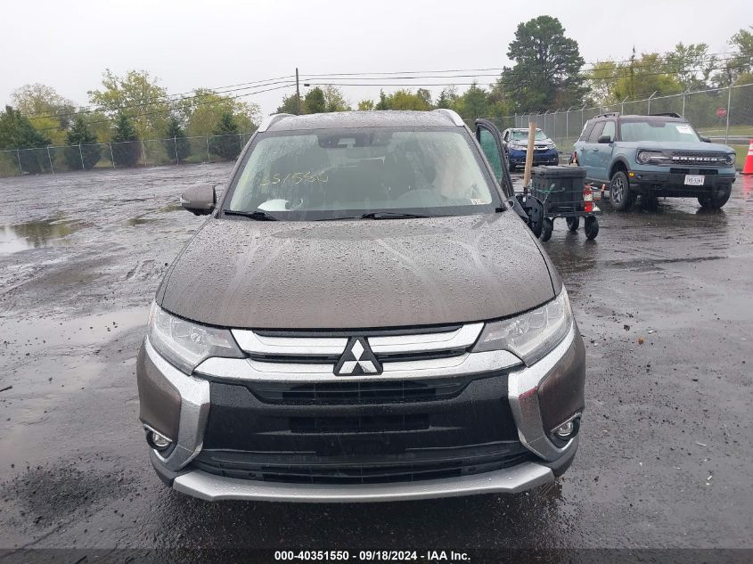 2018 Mitsubishi Outlander Gt VIN: JA4JZ4AX8JZ045465 Lot: 40351550