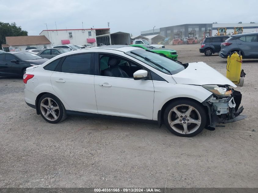 2013 Ford Focus Titanium VIN: 1FADP3J21DL231286 Lot: 40351565