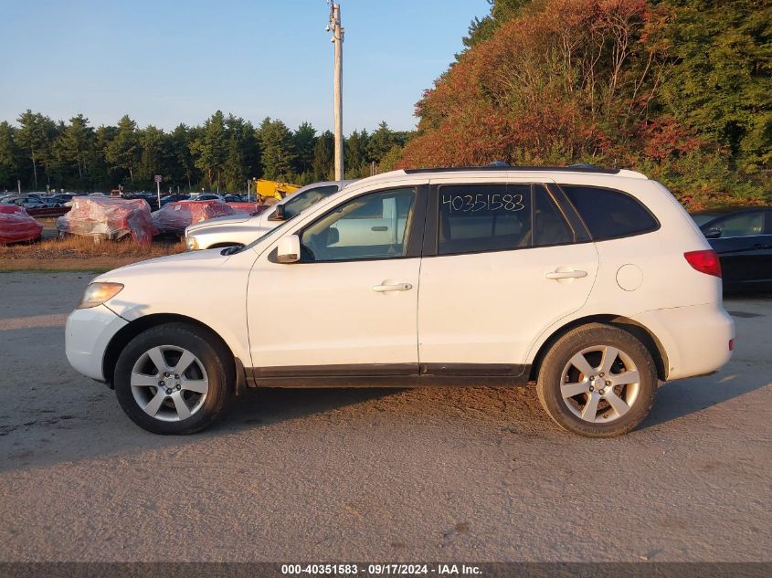 2007 Hyundai Santa Fe Limited/Se VIN: 5NMSH73E47H046488 Lot: 40351583