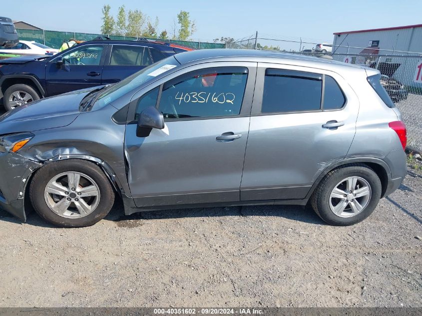 2020 Chevrolet Trax Fwd Ls VIN: 3GNCJKSB7LL193363 Lot: 40351602