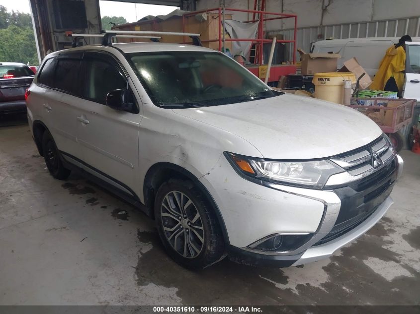 2016 Mitsubishi Outlander Es VIN: JA4AD2A32GZ015967 Lot: 40351610