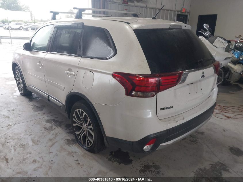 2016 Mitsubishi Outlander Es VIN: JA4AD2A32GZ015967 Lot: 40351610