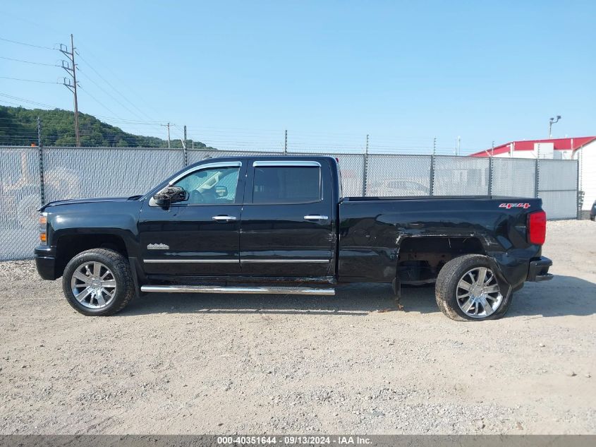 2014 Chevrolet Silverado 1500 High Country VIN: 3GCUKTEC3EG419236 Lot: 40351644