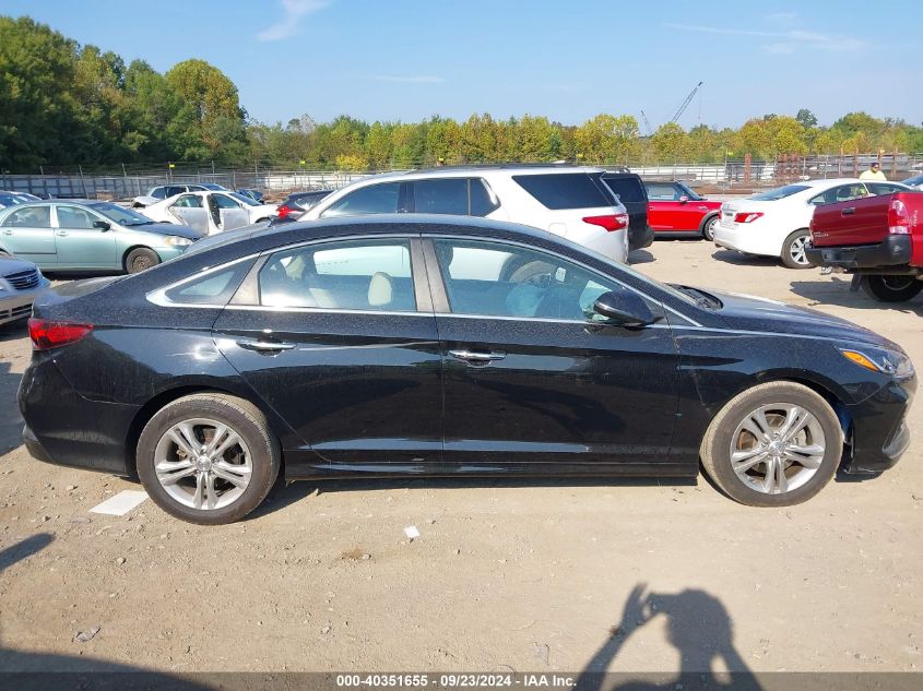 2018 Hyundai Sonata Sel VIN: 5NPE34AF3JH640120 Lot: 40351655