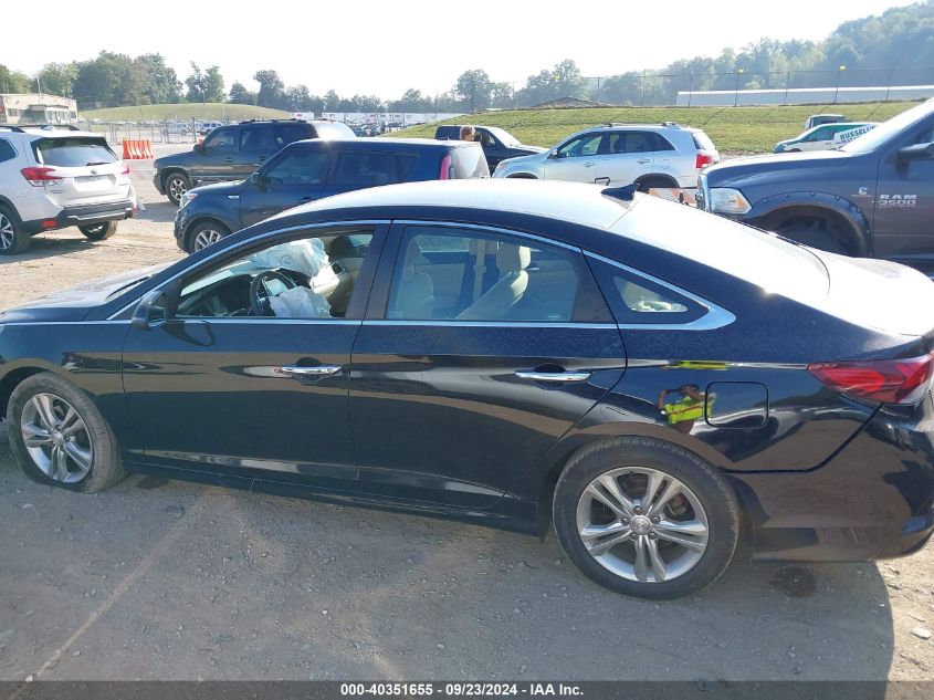 2018 Hyundai Sonata Sel VIN: 5NPE34AF3JH640120 Lot: 40351655