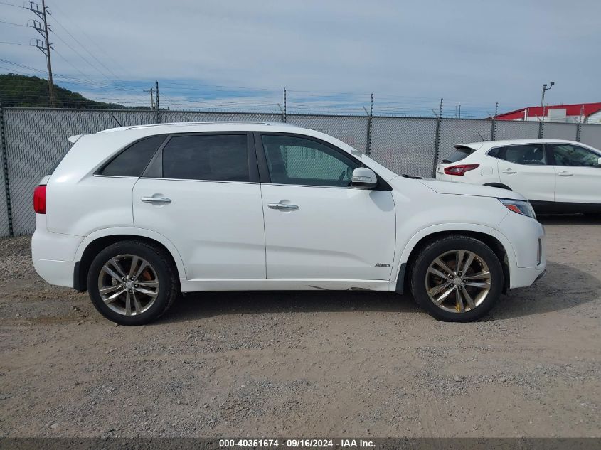 2014 Kia Sorento Limited V6 VIN: 5XYKWDA70EG451148 Lot: 40351674