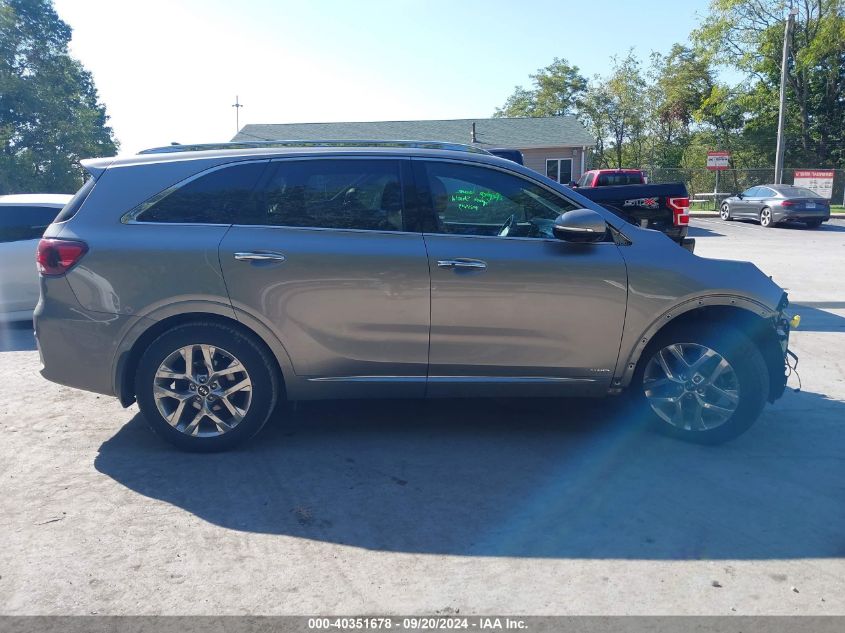 2019 Kia Sorento 3.3L Sxl VIN: 5XYPKDA54KG447972 Lot: 40351678