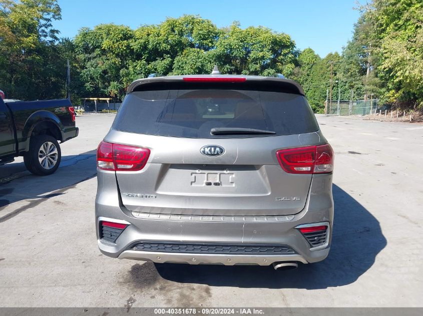 2019 KIA SORENTO 3.3L SXL - 5XYPKDA54KG447972