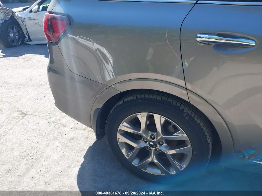 2019 KIA SORENTO 3.3L SXL - 5XYPKDA54KG447972