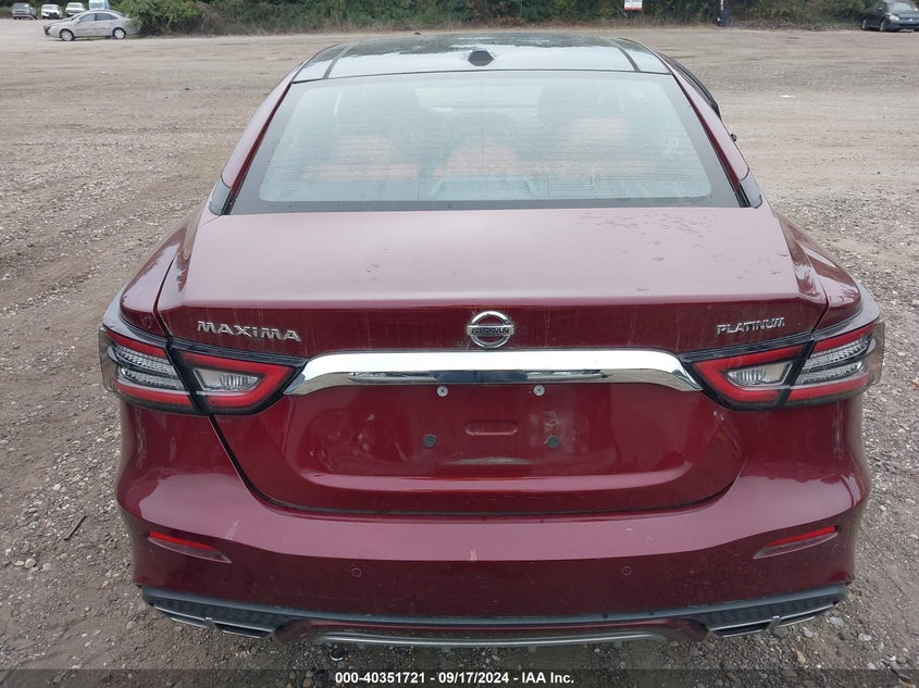 2019 NISSAN MAXIMA 3.5 PLATINUM - 1N4AA6AV6KC366289