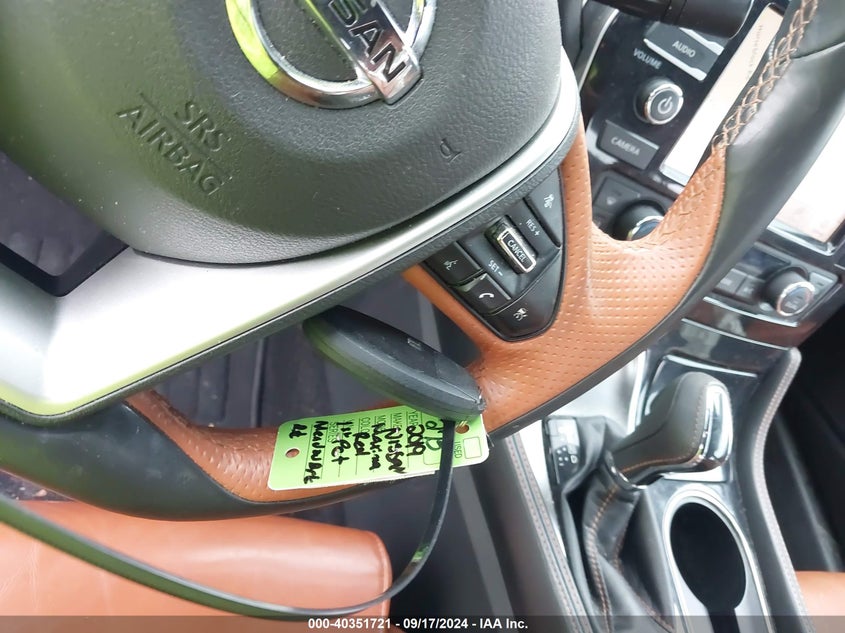 2019 NISSAN MAXIMA 3.5 PLATINUM - 1N4AA6AV6KC366289