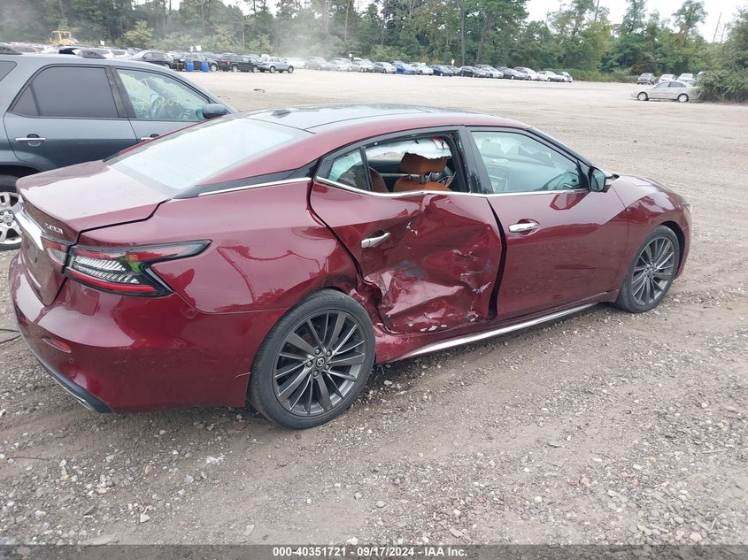 2019 NISSAN MAXIMA 3.5 PLATINUM - 1N4AA6AV6KC366289