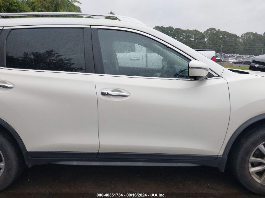 2019 Nissan Rogue Sv VIN: JN8AT2MT3KW268217 Lot: 40351734