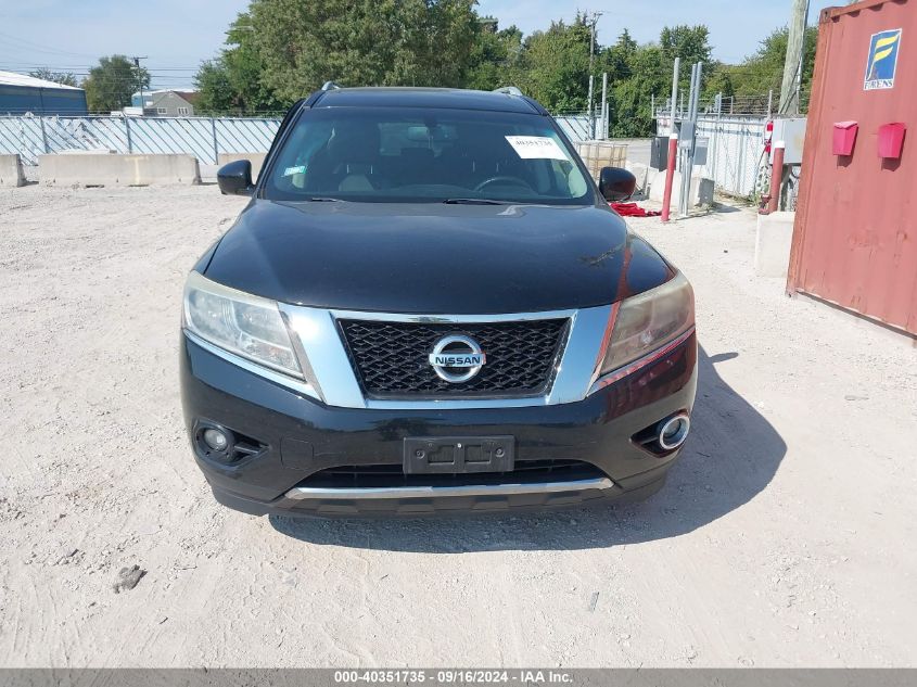 2015 Nissan Pathfinder Sl VIN: 5N1AR2MM1FC629658 Lot: 40351735