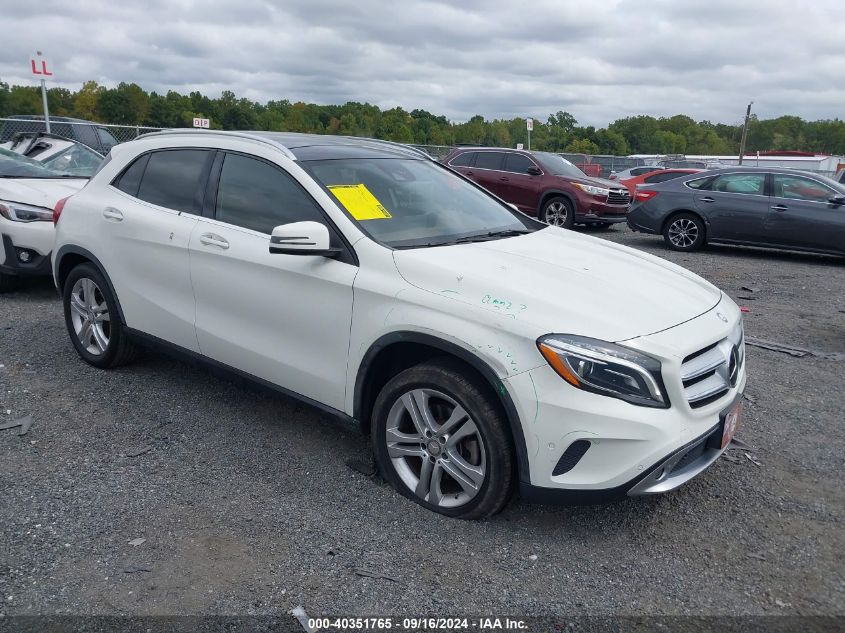 VIN WDCTG4GB2GJ264360 2016 Mercedes-Benz GLA 250, 4... no.1