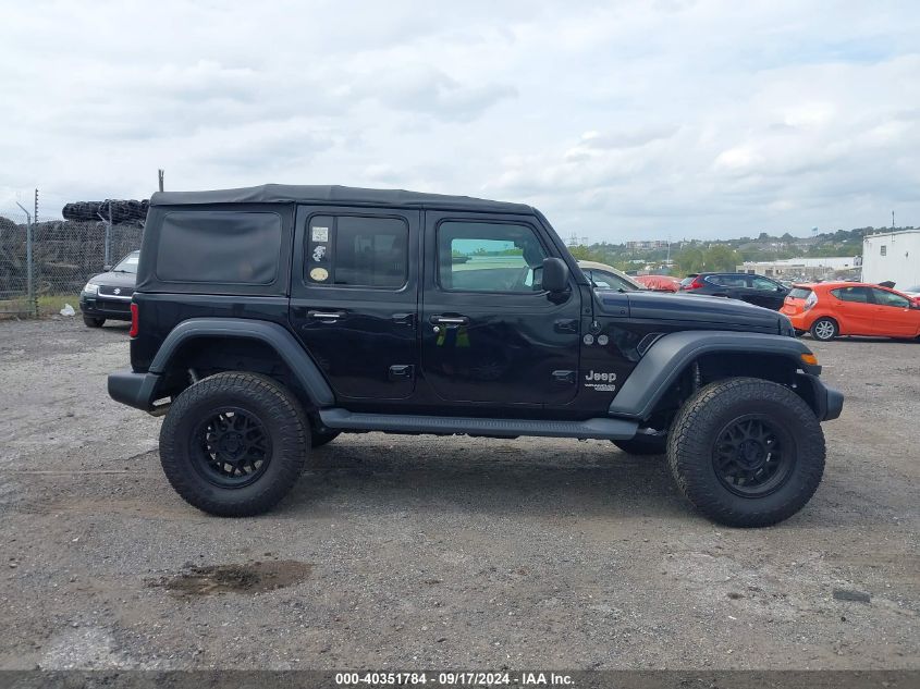 2018 Jeep Wrangler Unlimited Sport S 4X4 VIN: 1C4HJXDG0JW257755 Lot: 40351784