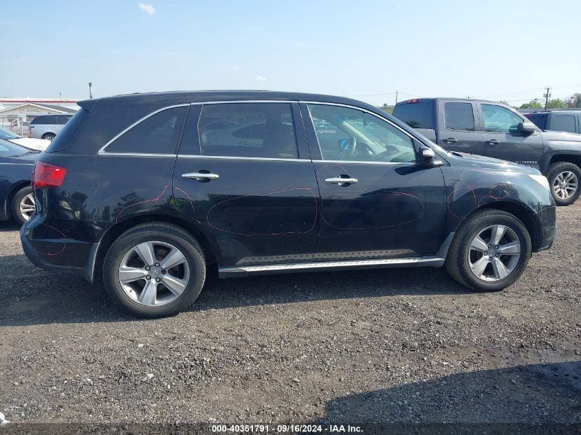 2013 Acura Mdx Technology VIN: 2HNYD2H32DH515143 Lot: 40351791