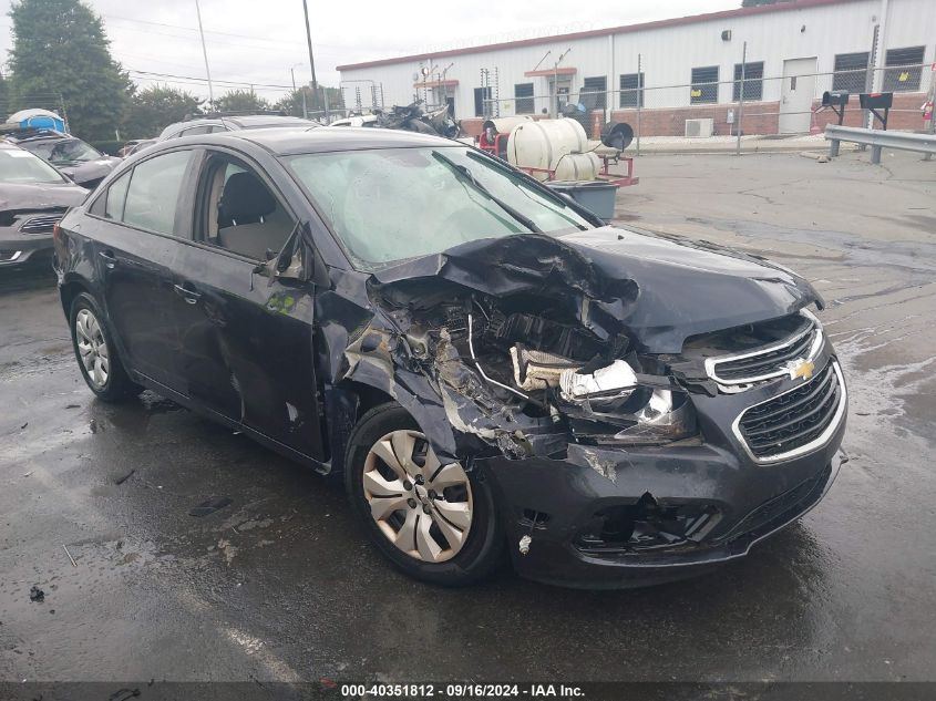 2015 Chevrolet Cruze Ls VIN: 1G1PA5SH9F7112154 Lot: 40351812