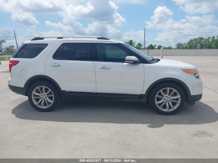 2013 Ford Explorer Limited VIN: 1FM5K7F86DGB14356 Lot: 40351817