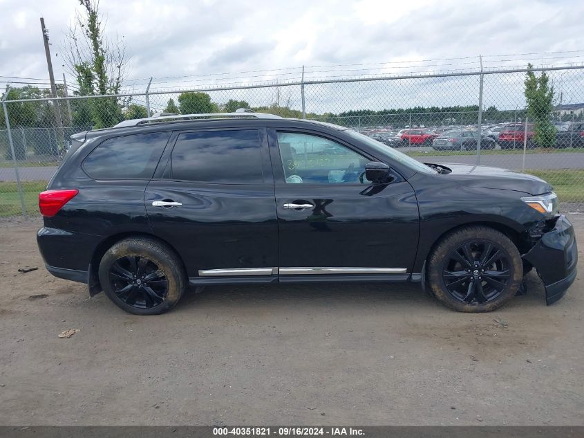 2017 Nissan Pathfinder Platinum VIN: 5N1DR2MM3HC670633 Lot: 40351821