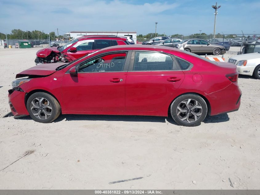 2019 Kia Forte Lxs VIN: 3KPF24AD8KE091140 Lot: 40351822