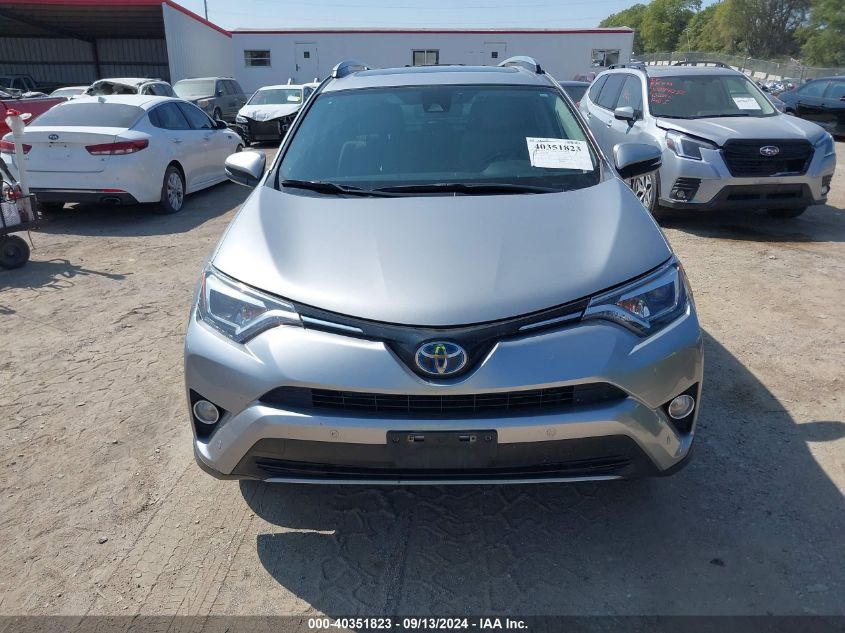 2017 Toyota Rav4 Hybrid Limited VIN: JTMDJREV9HD133464 Lot: 40351823