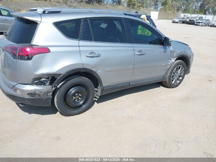 2017 Toyota Rav4 Hybrid Limited VIN: JTMDJREV9HD133464 Lot: 40351823