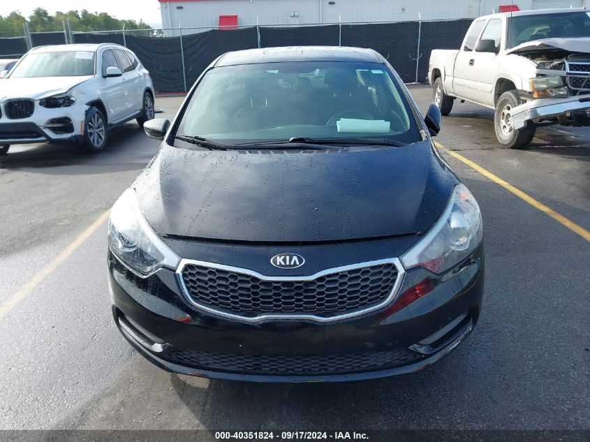 2016 Kia Forte Lx VIN: KNAFK4A62G5565598 Lot: 40351824