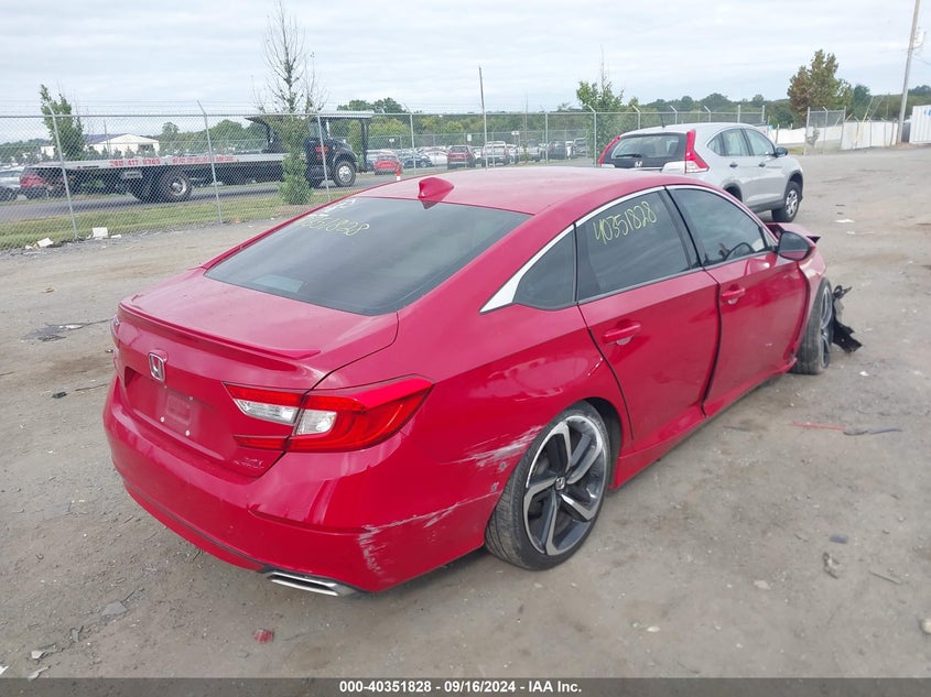VIN 1HGCV2F39KA024811 2019 HONDA ACCORD SPORT 2.0T