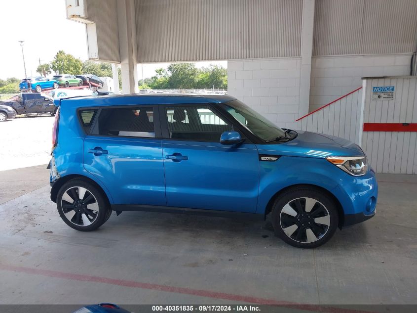 2019 Kia Soul + VIN: KNDJP3A5XK7633269 Lot: 40351835