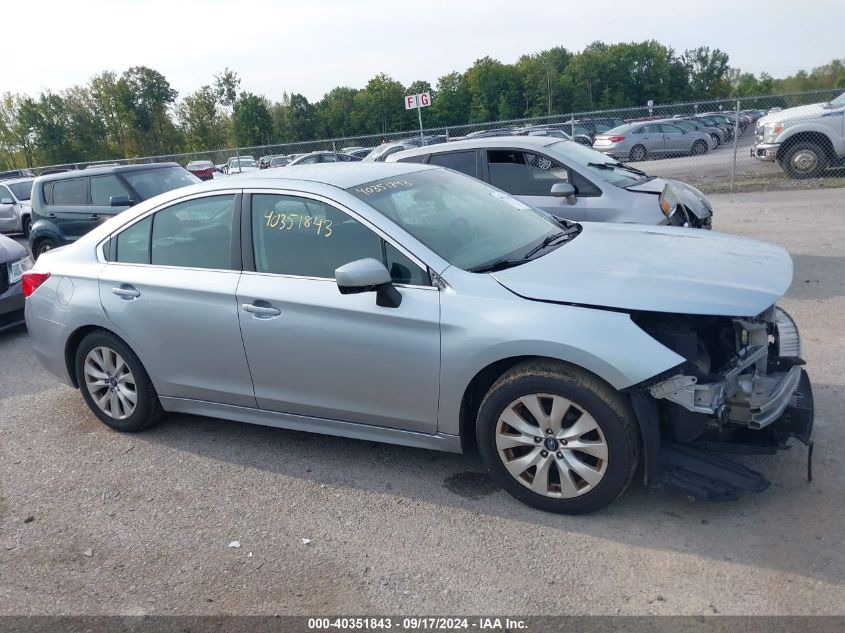 2016 Subaru Legacy 2.5I Premium VIN: 4S3BNAC68G3027620 Lot: 40351843