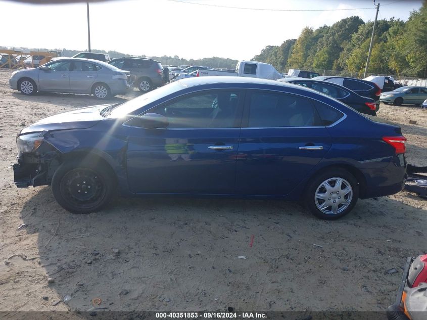 2019 Nissan Sentra S/Sv/Sr/Sl VIN: 3N1AB7AP3KY274632 Lot: 40351853