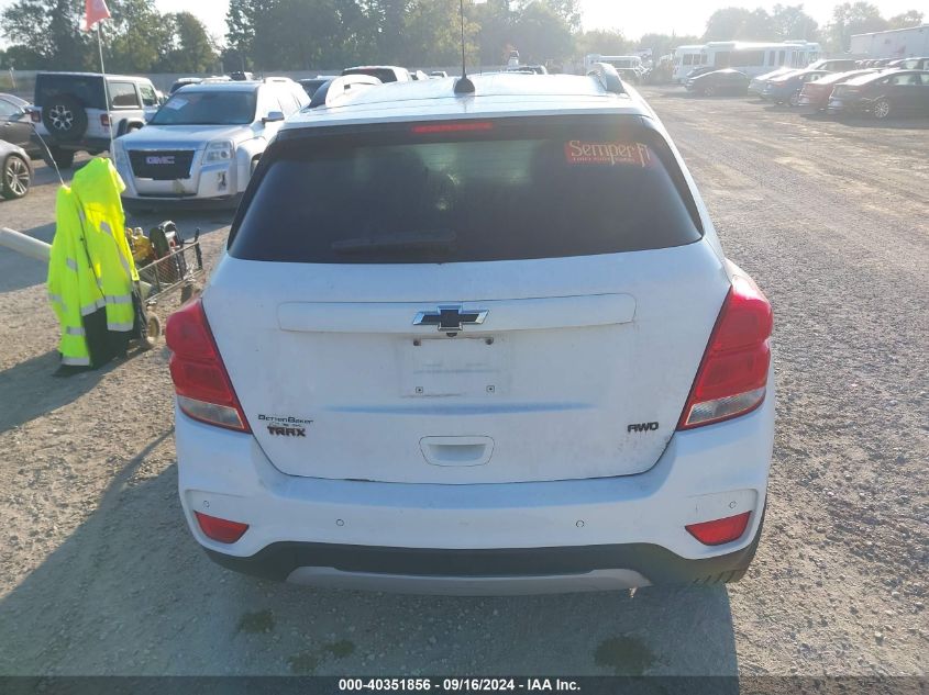 2018 Chevrolet Trax 1Lt VIN: 3GNCJPSB9JL225904 Lot: 40351856