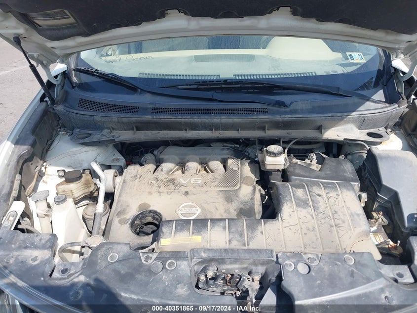 2010 Nissan Murano S VIN: JN8AZ1MW2AW104751 Lot: 40351865