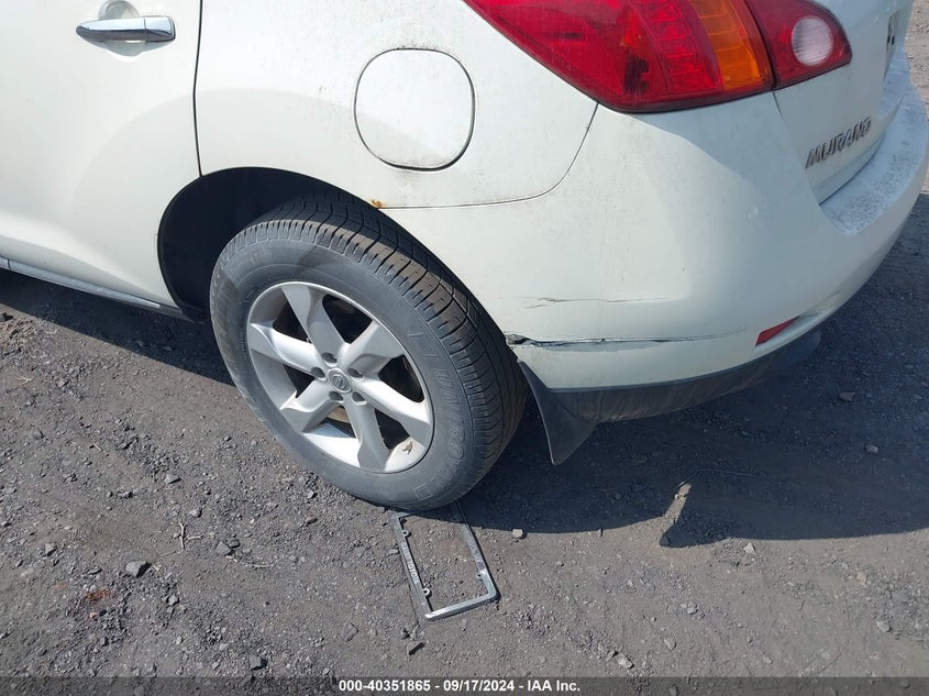 2010 Nissan Murano S VIN: JN8AZ1MW2AW104751 Lot: 40351865