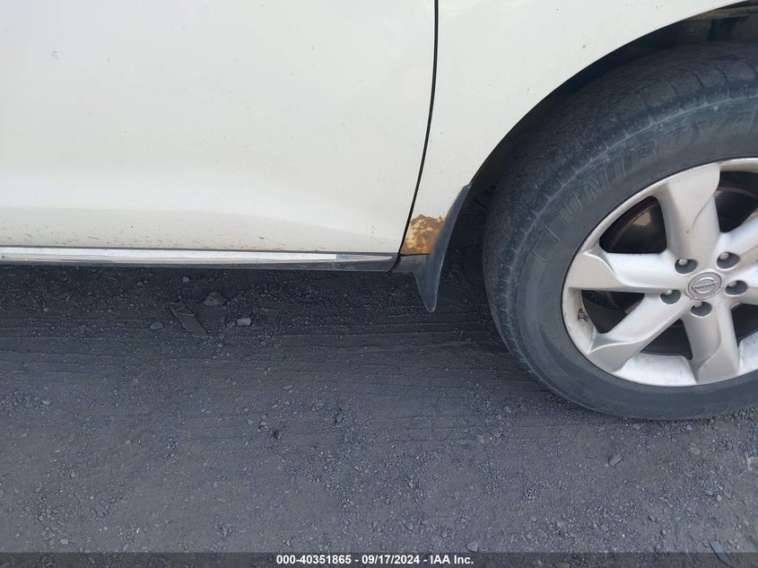 2010 Nissan Murano S VIN: JN8AZ1MW2AW104751 Lot: 40351865