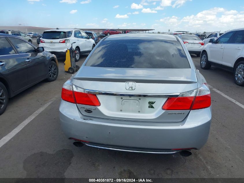 1HGCR2F50EA023878 2014 Honda Accord Sport