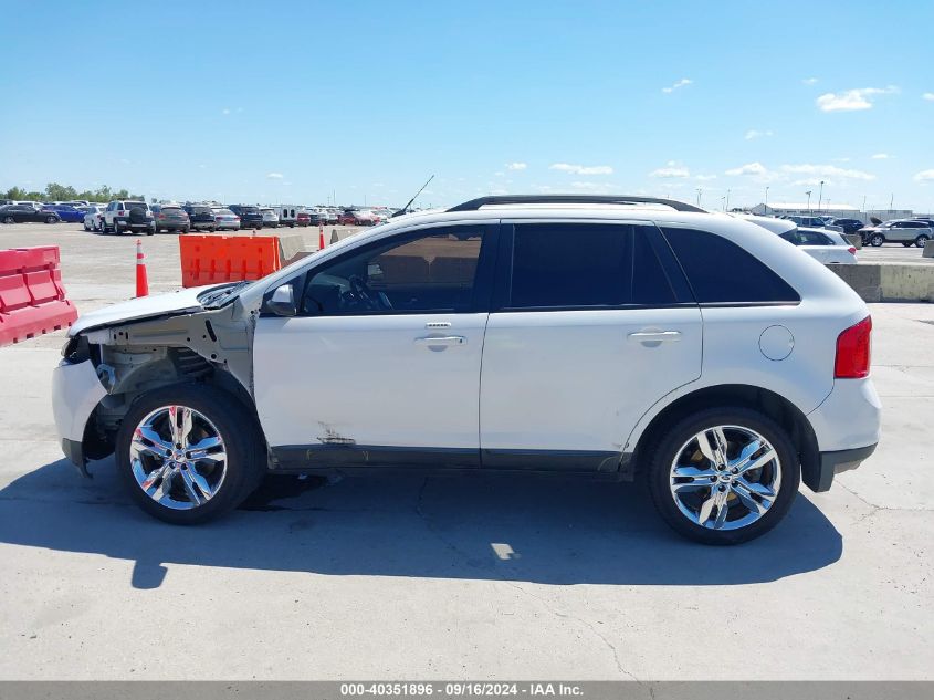 2013 Ford Edge Sel VIN: 2FMDK3JC7DBB25647 Lot: 40351896