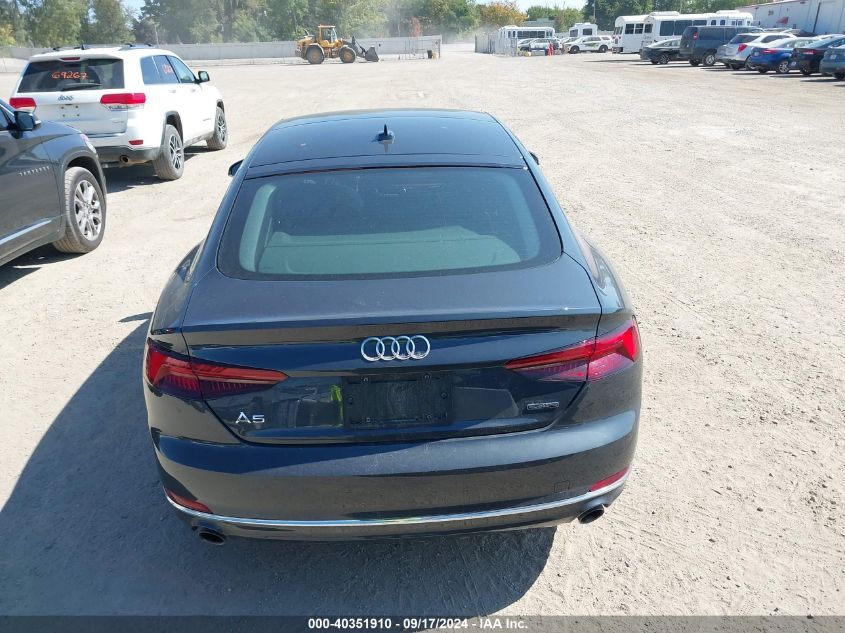 2019 Audi A5 45 Premium VIN: WAUANCF56KA057677 Lot: 40351910