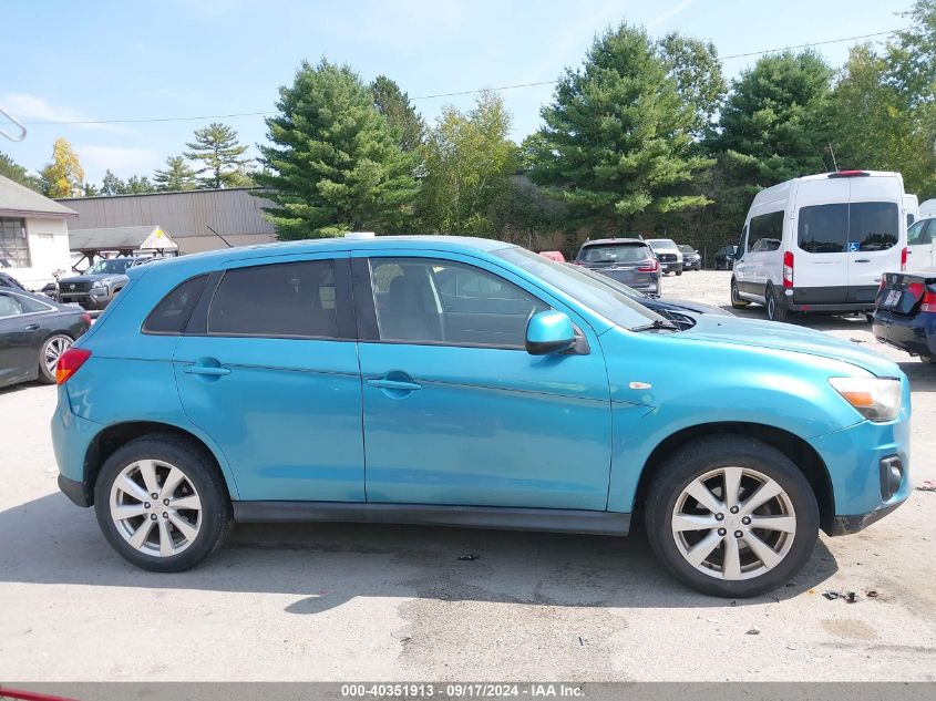 2013 Mitsubishi Outlander Sport Es VIN: 4A4AR3AU4DE002963 Lot: 40351913