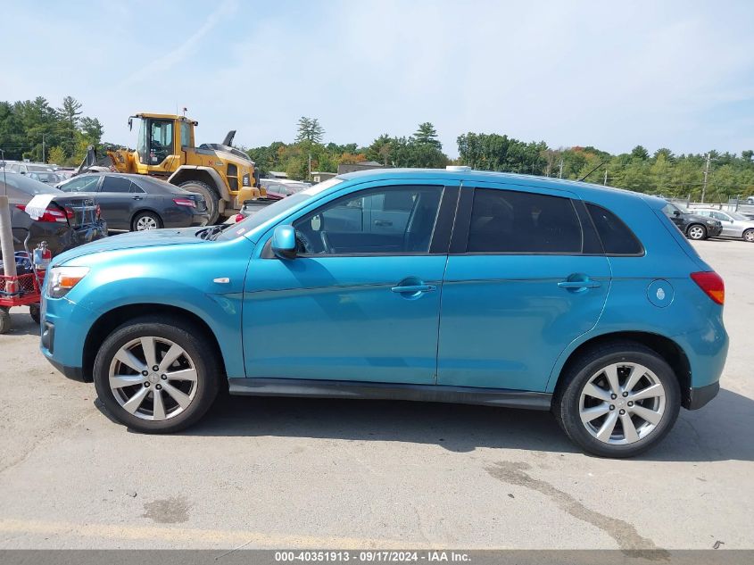 2013 Mitsubishi Outlander Sport Es VIN: 4A4AR3AU4DE002963 Lot: 40351913